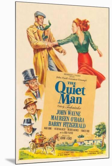 The Quiet Man-null-Mounted Poster