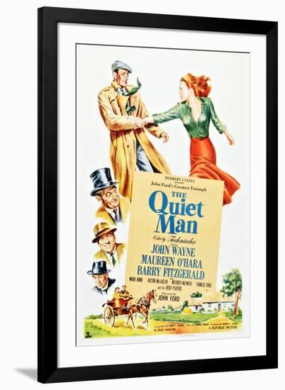 The Quiet Man-null-Framed Premium Giclee Print