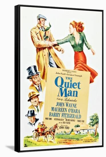 The Quiet Man-null-Framed Stretched Canvas