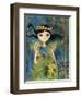 The Quiet Night Holds Secrets Big Eyed Girl-Wyanne-Framed Giclee Print