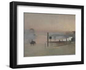 The Quiet River: the Thames at Chiswick-Victor Pasmore-Framed Giclee Print