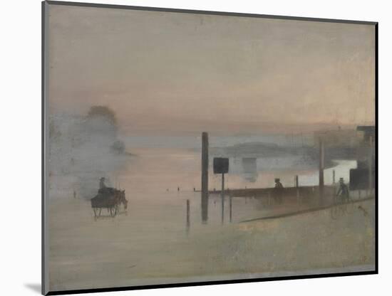 The Quiet River: the Thames at Chiswick-Victor Pasmore-Mounted Giclee Print