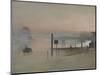 The Quiet River: the Thames at Chiswick-Victor Pasmore-Mounted Giclee Print