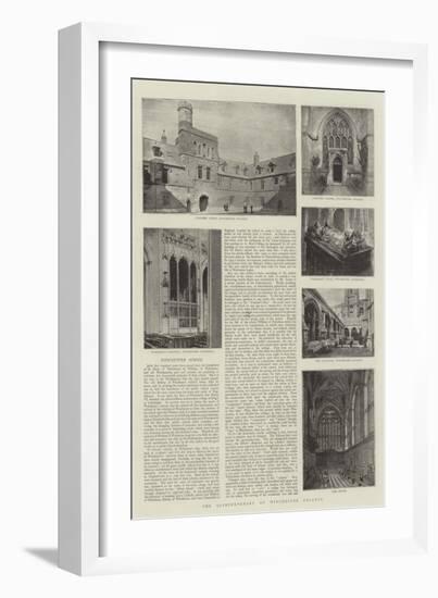 The Quincentenary of Winchester College-null-Framed Giclee Print