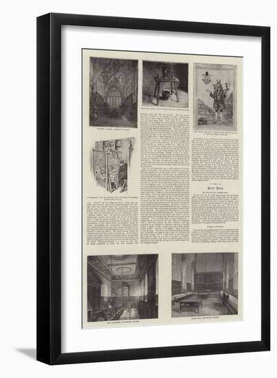 The Quincentenary of Winchester College-null-Framed Giclee Print