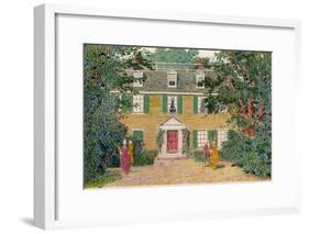 The Quincy House, New England, USA, C18th Century-James Preston-Framed Giclee Print