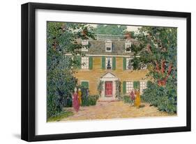 The Quincy House, New England, USA, C18th Century-James Preston-Framed Giclee Print