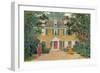 The Quincy House, New England, USA, C18th Century-James Preston-Framed Giclee Print