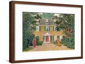 The Quincy House, New England, USA, C18th Century-James Preston-Framed Giclee Print