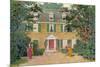 The Quincy House, New England, USA, C18th Century-James Preston-Mounted Giclee Print