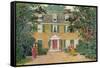 The Quincy House, New England, USA, C18th Century-James Preston-Framed Stretched Canvas