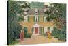 The Quincy House, New England, USA, C18th Century-James Preston-Stretched Canvas