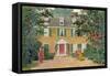 The Quincy House, New England, USA, C18th Century-James Preston-Framed Stretched Canvas