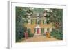 The Quincy House, New England, USA, C18th Century-James Preston-Framed Giclee Print