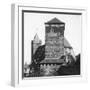 The Quintagonal Tower (Funfeckiger Thur), Kaiserstallung, Nuremberg, Germany, C1900s-Wurthle & Sons-Framed Photographic Print