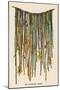 The Quipu Used by the Ancient Peruvians to Record Events Keep Accounts &C-null-Mounted Photographic Print