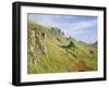 The Quiraing, Isle of Skye, Highlands Region, Scotland, UK, Europe-Roy Rainford-Framed Photographic Print