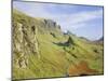 The Quiraing, Isle of Skye, Highlands Region, Scotland, UK, Europe-Roy Rainford-Mounted Photographic Print