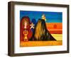 The quiver tree in the cave, 2003,(oil on linen)-Cristina Rodriguez-Framed Giclee Print