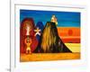 The quiver tree in the cave, 2003,(oil on linen)-Cristina Rodriguez-Framed Giclee Print