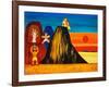 The quiver tree in the cave, 2003,(oil on linen)-Cristina Rodriguez-Framed Giclee Print