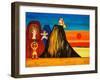 The quiver tree in the cave, 2003,(oil on linen)-Cristina Rodriguez-Framed Premium Giclee Print