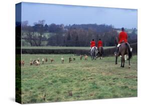 The Quorn Fox Hunt, Leicestershire, England-Alan Klehr-Stretched Canvas