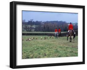 The Quorn Fox Hunt, Leicestershire, England-Alan Klehr-Framed Photographic Print