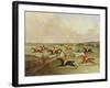 The Quorn Hunt in Full Cry: Second Horses-John Dalby-Framed Giclee Print