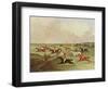 The Quorn Hunt in Full Cry: Second Horses-John Dalby-Framed Giclee Print