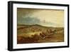 The Quorn in Full Cry Near Tiptoe Hill-John E. Ferneley-Framed Giclee Print