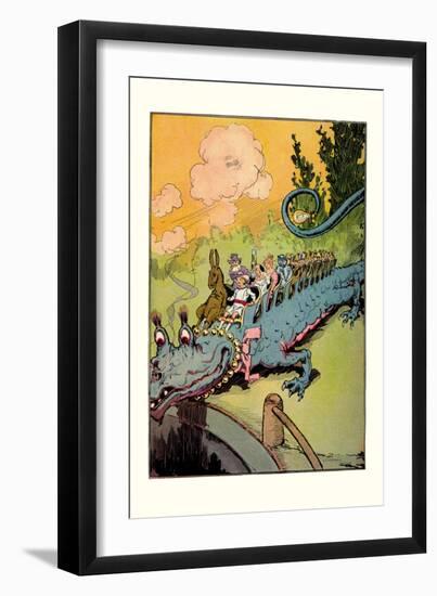 The Quox-John R. Neill-Framed Art Print