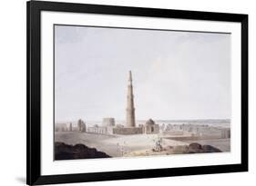 The Qutb Minar, Delhi, C. 1789-Thomas & William Daniell-Framed Giclee Print