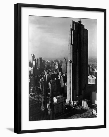 The R.C.A. Building, New York-Samuel Gottscho-Framed Photographic Print