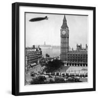 The R101 Passing over the House of Commons, 14th October 1929-null-Framed Giclee Print