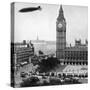 The R101 Passing over the House of Commons, 14th October 1929-null-Stretched Canvas