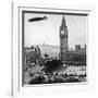 The R101 Passing over the House of Commons, 14th October 1929-null-Framed Giclee Print