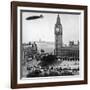 The R101 Passing over the House of Commons, 14th October 1929-null-Framed Giclee Print