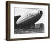 The R80 Airship Being Launched from Its Shed, July 1920-null-Framed Photographic Print