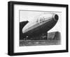 The R80 Airship Being Launched from Its Shed, July 1920-null-Framed Photographic Print