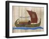 The Ra Ship-null-Framed Giclee Print