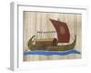 The Ra Ship-null-Framed Giclee Print