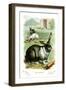 The Rabbit-null-Framed Art Print