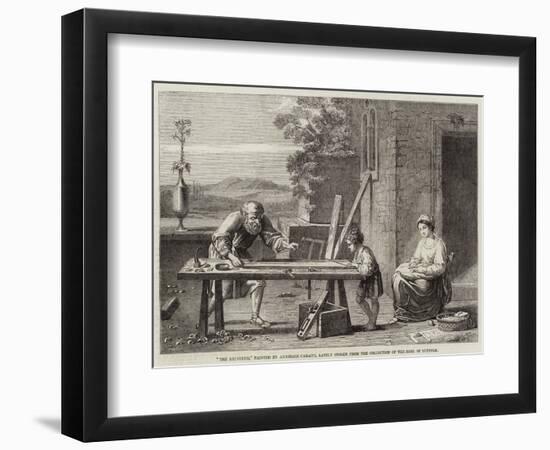 The Raboteur-Annibale Carracci-Framed Giclee Print