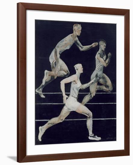 The Race, 1930-null-Framed Giclee Print