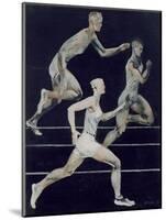 The Race, 1930-null-Mounted Giclee Print