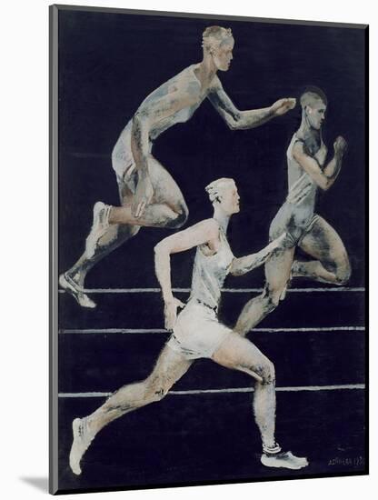 The Race, 1930-null-Mounted Giclee Print