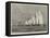 The Race across the Atlantic Ocean Between the American Yachts Coronet and Dauntless-null-Framed Stretched Canvas