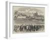 The Race for the Championship of the Thames, Passing the Crabtree-null-Framed Giclee Print