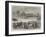 The Race for the Championship of the Thames, the Start-null-Framed Giclee Print